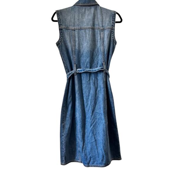 Alex Mill Adeline Denim Shirt Dress Size XS - Picture 4 of 10